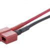 Adapter Gniazdo Deans - Krokodylki miękkie - kabel 10cm - MSP