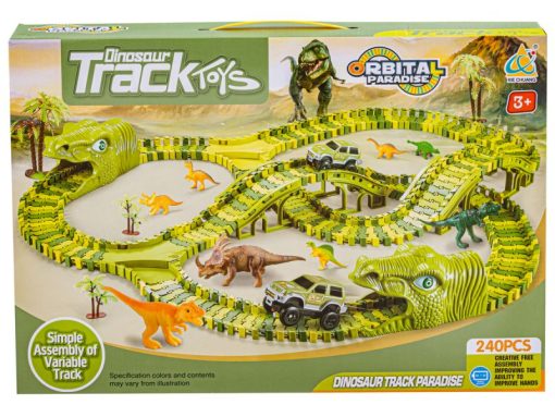 Wyścigowy - Park Dinozaurów 270 El. ( 240 + 30 )