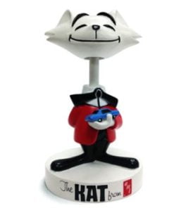 Figurka - 4 KAT Bobble Head (Red Jacket) - kot KAT z kiwającą głową - AMT"