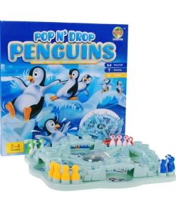 Gra planszowa wyścigi pingwinów chińczyk