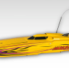 Łódź elektryczna Madcat OBL RTR (żółta) - Thunder Tiger