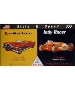 Model Plastikowy - Samochody Style & Speed - Le Sabre Concept Car" / Indy Racer - Glencoe Models"