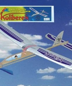 Model Samolotu Z Napędem Gumowym KOLIBEREK
