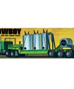 Model plastikowy - Ciężarówka Lowboy Trailer - AMT