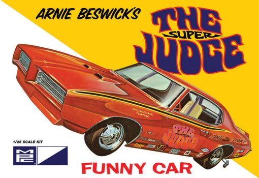 Model plastikowy MPC - Arnie Beswick The Super Judge" 1969 Pontiac GTO"