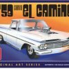 Model plastikowy - Samochód 1959 Chevy El Camino (Original Art Series) 1:25 - AMT