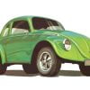 Model plastikowy - Samochód Volkswagen Beetle Superbug Gasser" 1:25 - AMT"