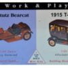 Model plastikowy - Samochody Work & Play - 1915 Ford T-Sedan / 1914 Stutz Bearcat - Glencoe Models