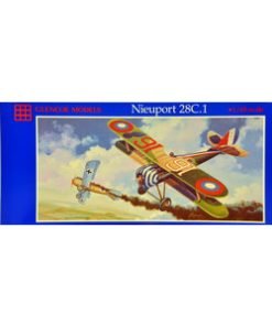 Model plastikowy - Samolot Nieuport 28C.I - Glencoe Models
