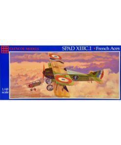 Model plastikowy - Samolot SPAD XIIIC.I French Aces - Glencoe Models