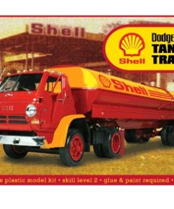 Model plastikowy - ciężarówka Dodge L700 with Shell Tanker - Lindberg