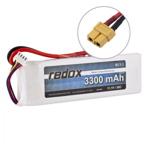 Pakiet LiPo Akumulator Redox 3300 mAh 11