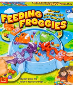 Głodne Żabki Jak Hipcie Feeding Froggies