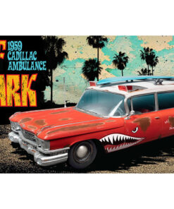 Model Plastikowy - Samochód 1:25 Surf Shark 1959 Cadillac Ambulance